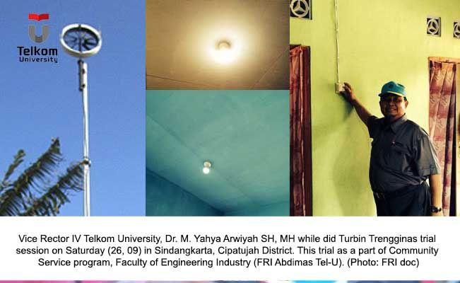 Community Service of FRI Generate Electricity for Citizens in Cipatujah Tasikmalaya